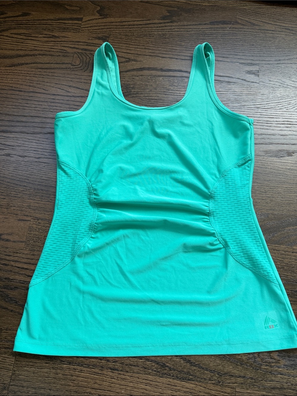 Reebok Women's Teal Tank Top with Built-In Support